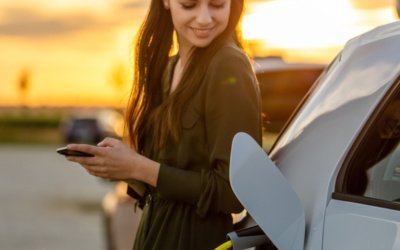 Laadpaal voor gasten ’t Eibernest